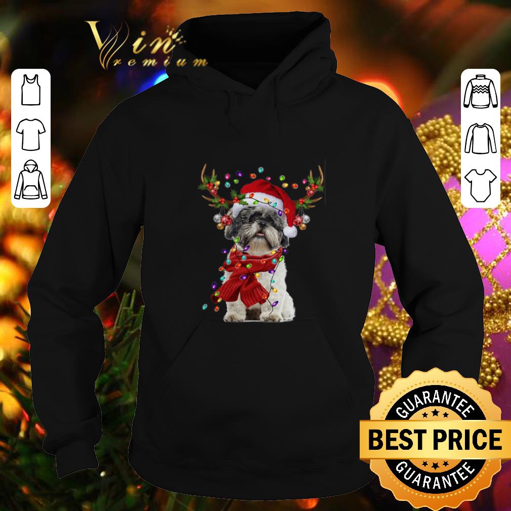 Premium Shih Tzu Reindeer Christmas shirt Premium Shih Tzu Reindeer Christmas shirt 4 - Premium Shih Tzu Reindeer Christmas shirt