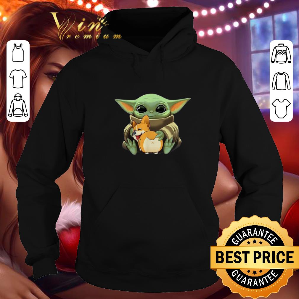 Premium Star Wars Baby Yoda hug Corgi Dog Mandalorian shirt Premium Star Wars Baby Yoda hug Corgi Dog Mandalorian shirt 4 - Premium Star Wars Baby Yoda hug Corgi Dog Mandalorian shirt