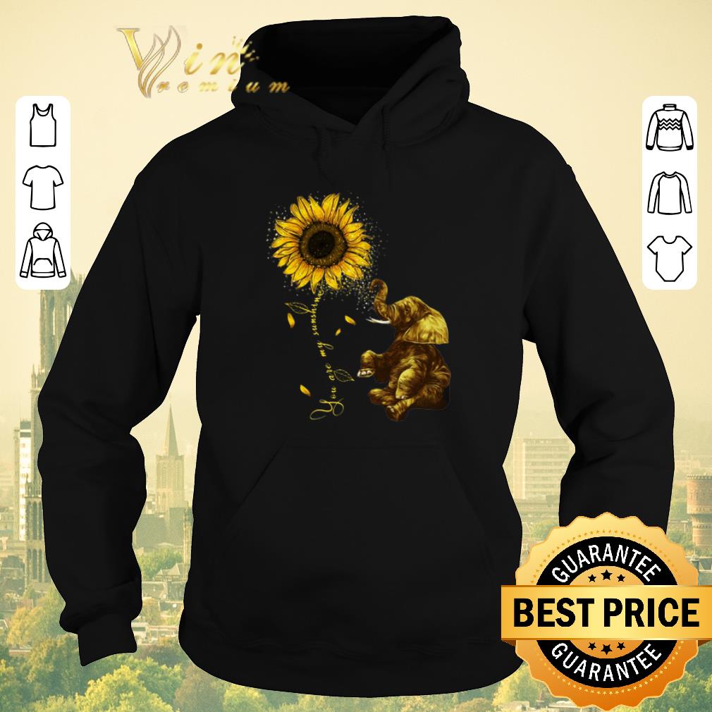 Premium Sunflower you are my sunshine elephant shirt sweater 4 - Premium Sunflower you are my sunshine elephant shirt sweater