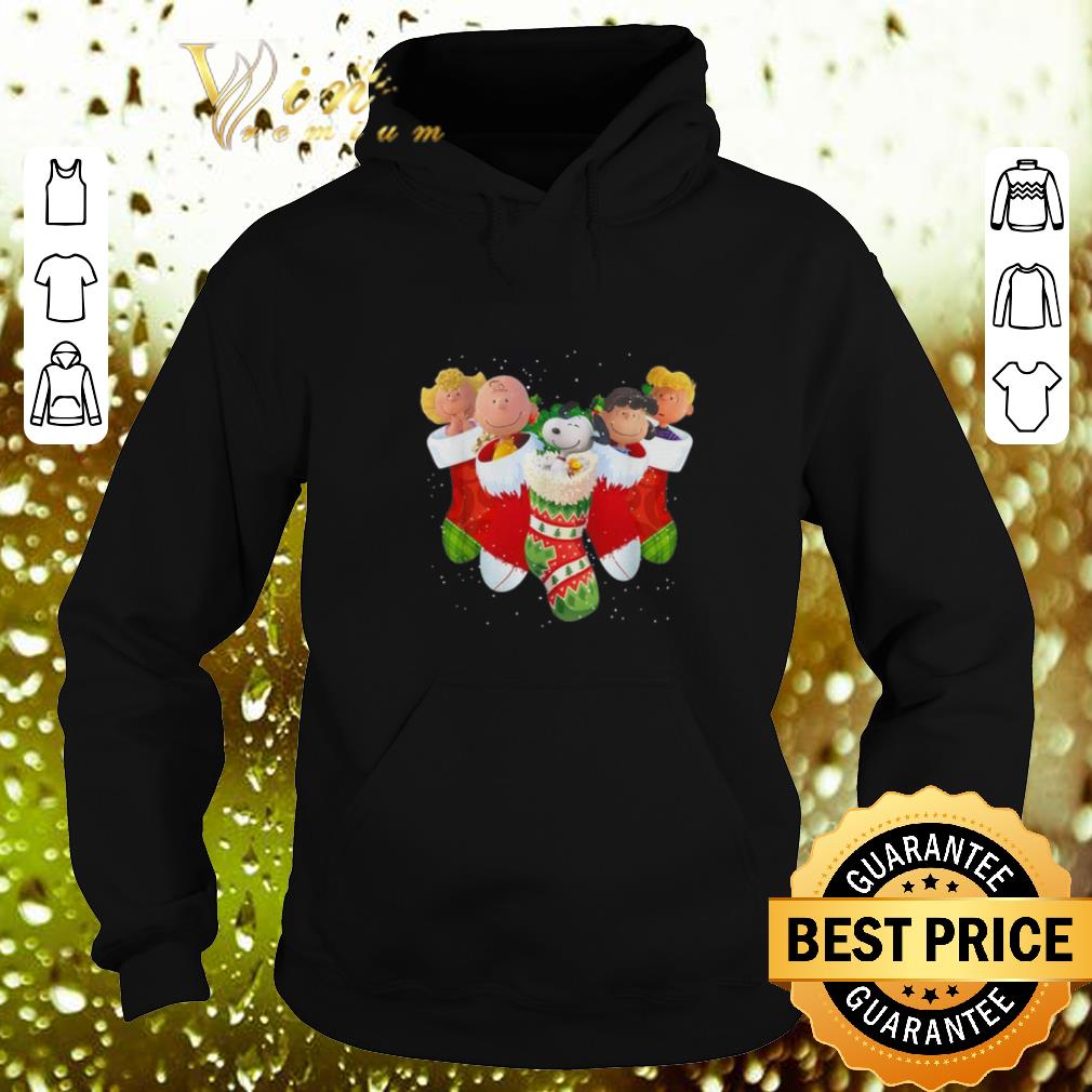 Premium The Peanuts characters socks Christmas shirt 4 - Premium The Peanuts characters socks Christmas shirt
