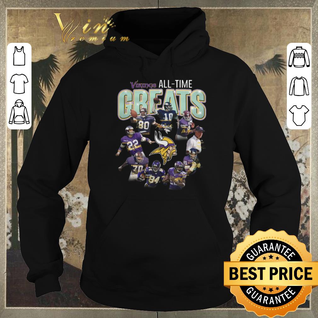 Premium signatures Minnesota Vikings all-time greats shirt Premium signatures Minnesota Vikings all time greats shirt 4 - Premium signatures Minnesota Vikings all-time greats shirt
