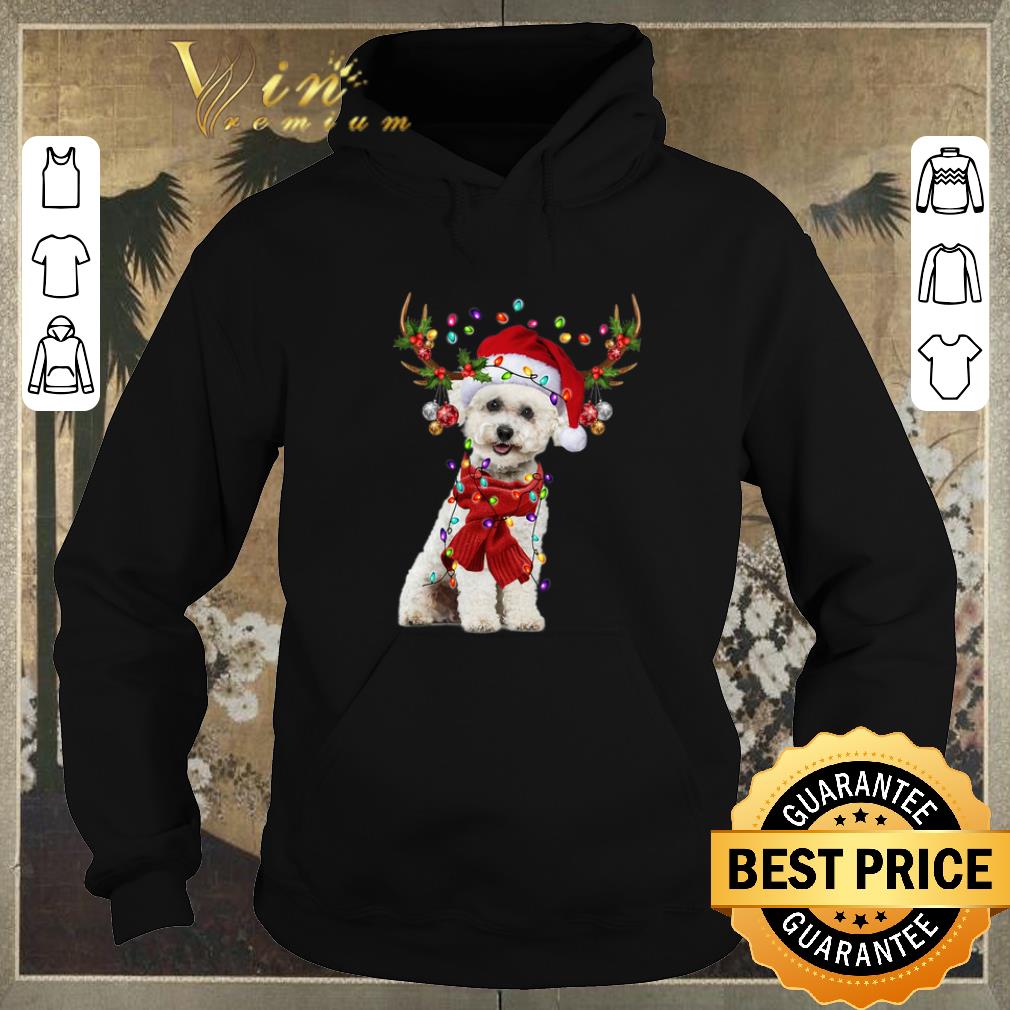 Pretty Christmas Bichon Frise Reindeer shirt 4 - Pretty Christmas Bichon Frise Reindeer shirt