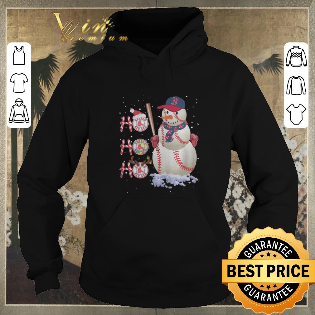 Pretty Christmas Snowman Boston Red Sox Ho Ho Ho shirt Pretty Christmas Snowman Boston Red Sox Ho Ho Ho shirt 4 - Pretty Christmas Snowman Boston Red Sox Ho Ho Ho shirt