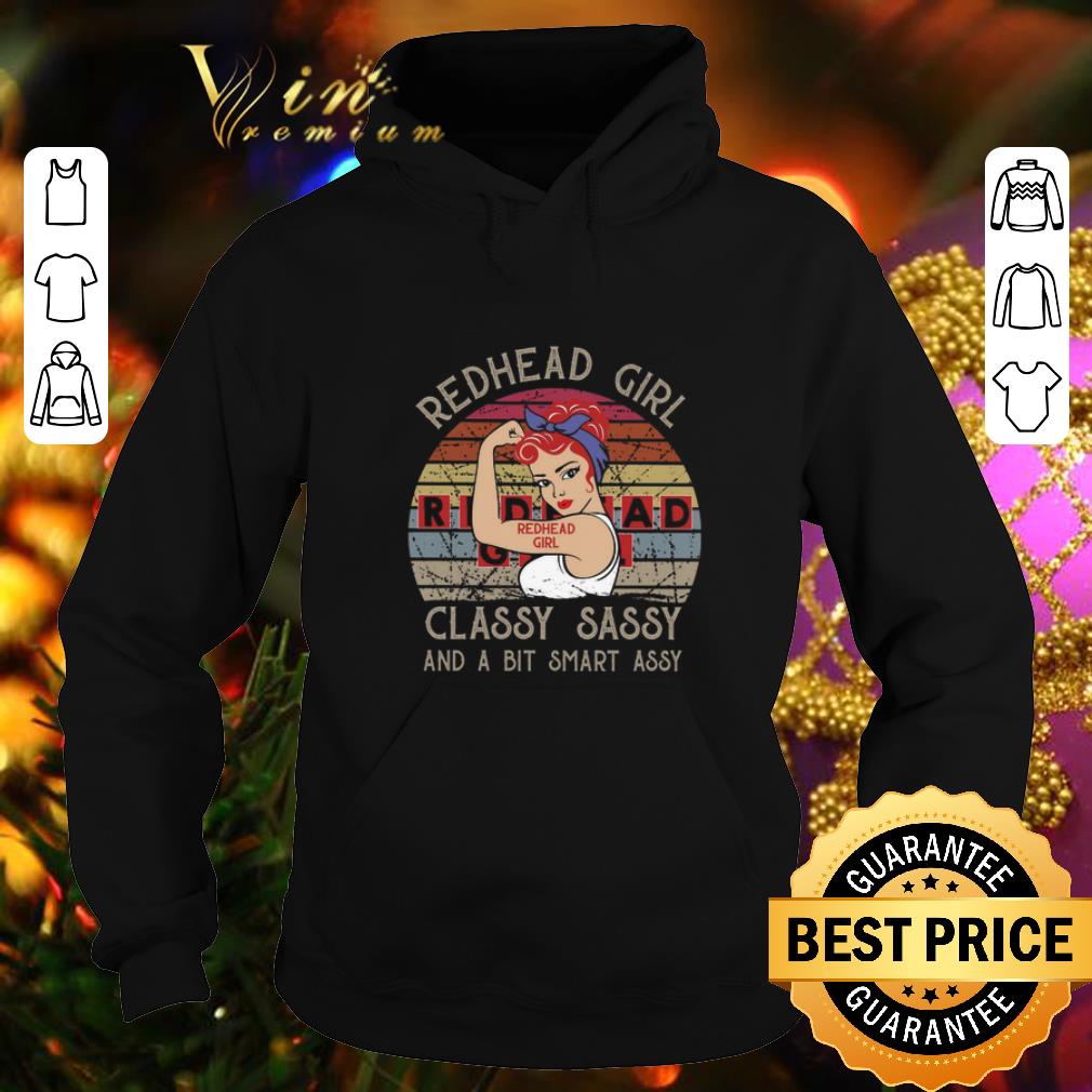 Pretty Redhead girl classy sassy and a bit smart assy vintage shirt Pretty Redhead girl classy sassy and a bit smart assy vintage shirt 4 - Pretty Redhead girl classy sassy and a bit smart assy vintage shirt
