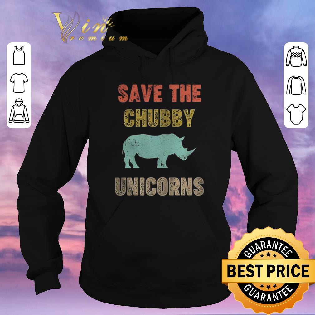 Pretty Vintage Rhino Save the chubby unicorns shirt Pretty Vintage Rhino Save the chubby unicorns shirt 4 - Pretty Vintage Rhino Save the chubby unicorns shirt