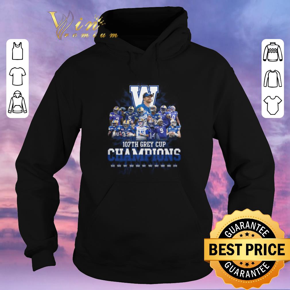 Pretty Winnipeg Blue Bombers 107th Grey Cup Champions shirt sweater 4 - Pretty Winnipeg Blue Bombers 107th Grey Cup Champions shirt sweater