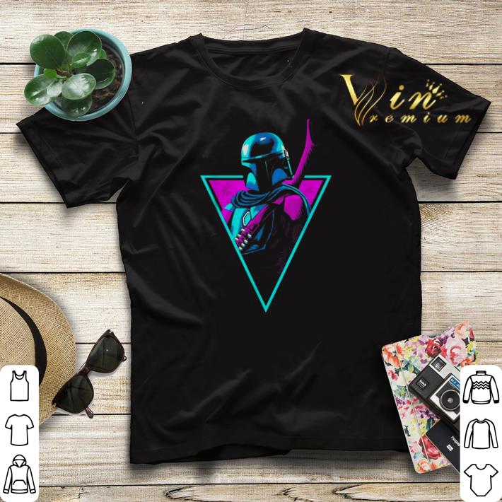 The Mandalorian Star Wars Retro shirt sweater The Mandalorian Star Wars Retro shirt sweater 4 - The Mandalorian Star Wars Retro shirt sweater