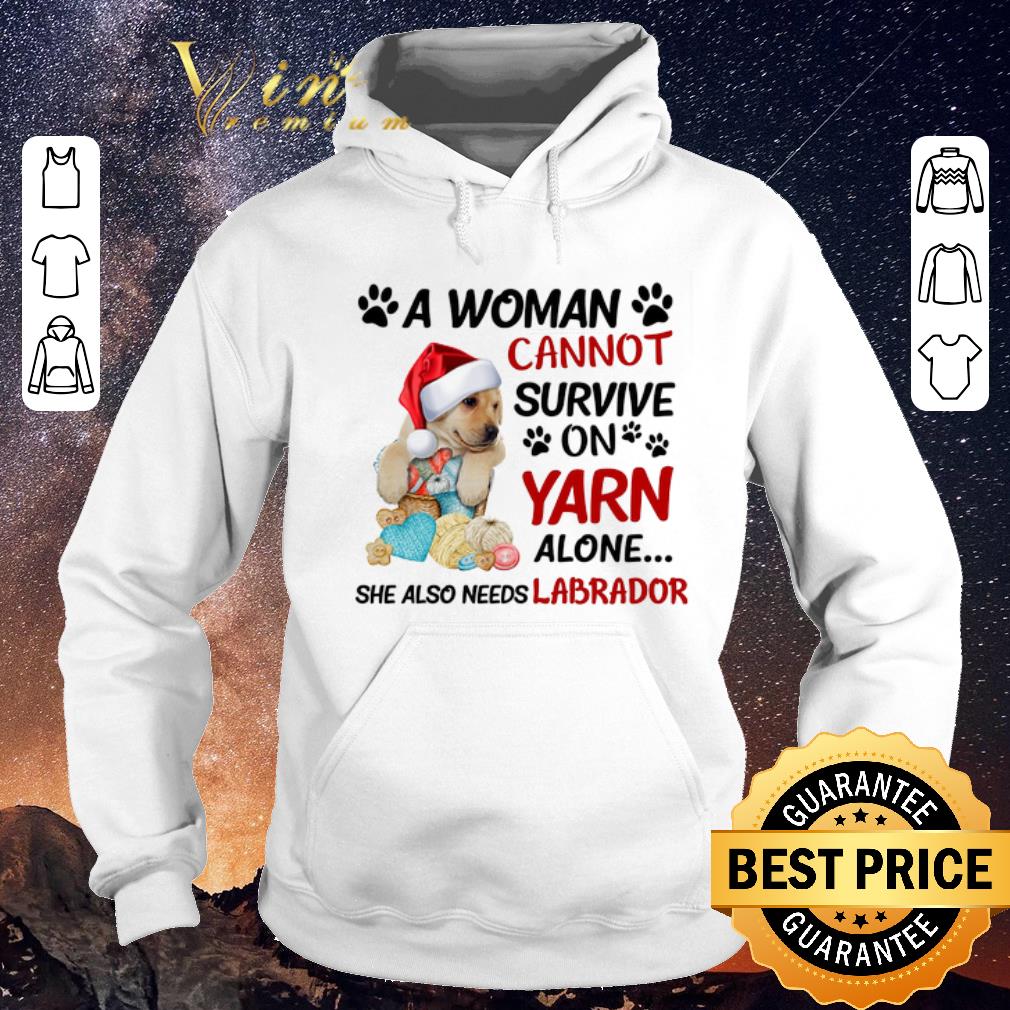 Top A woman cannot survive on yarn alone she also needs Labrador shirt sweater 4 - Top A woman cannot survive on yarn alone she also needs Labrador shirt sweater