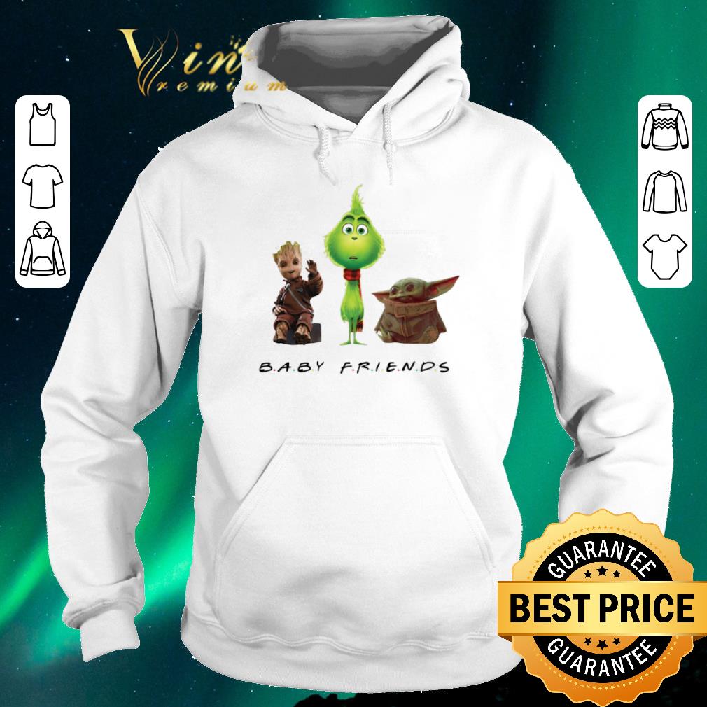 Top Baby Friends Baby Yoda Baby Grinch And Baby Groot shirt sweater 4 - Top Baby Friends Baby Yoda Baby Grinch And Baby Groot shirt sweater