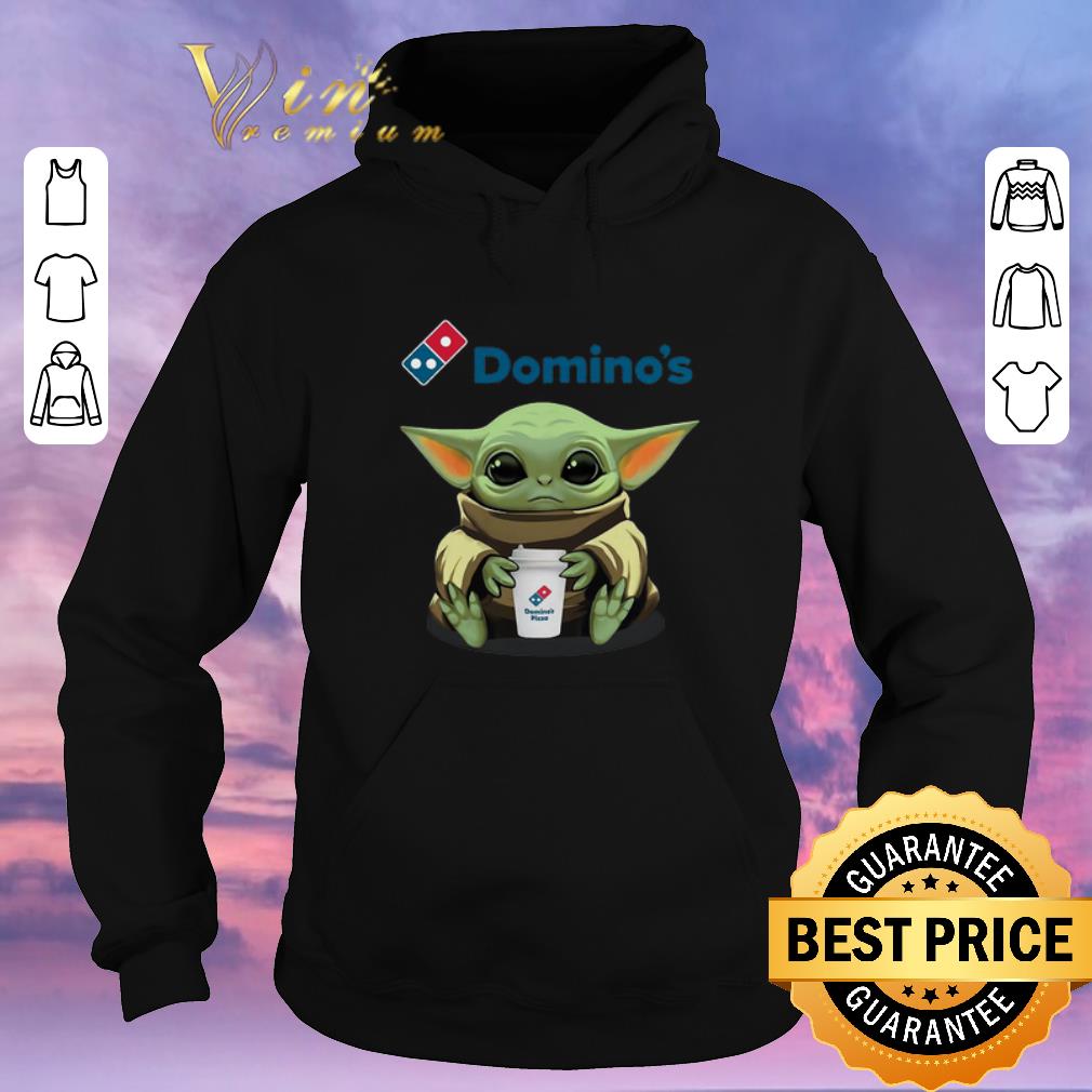 Top Baby Yoda hug Domino s Pizza Star Wars Mandalorian shirt sweater 4 - Top Baby Yoda hug Domino's Pizza Star Wars Mandalorian shirt sweater