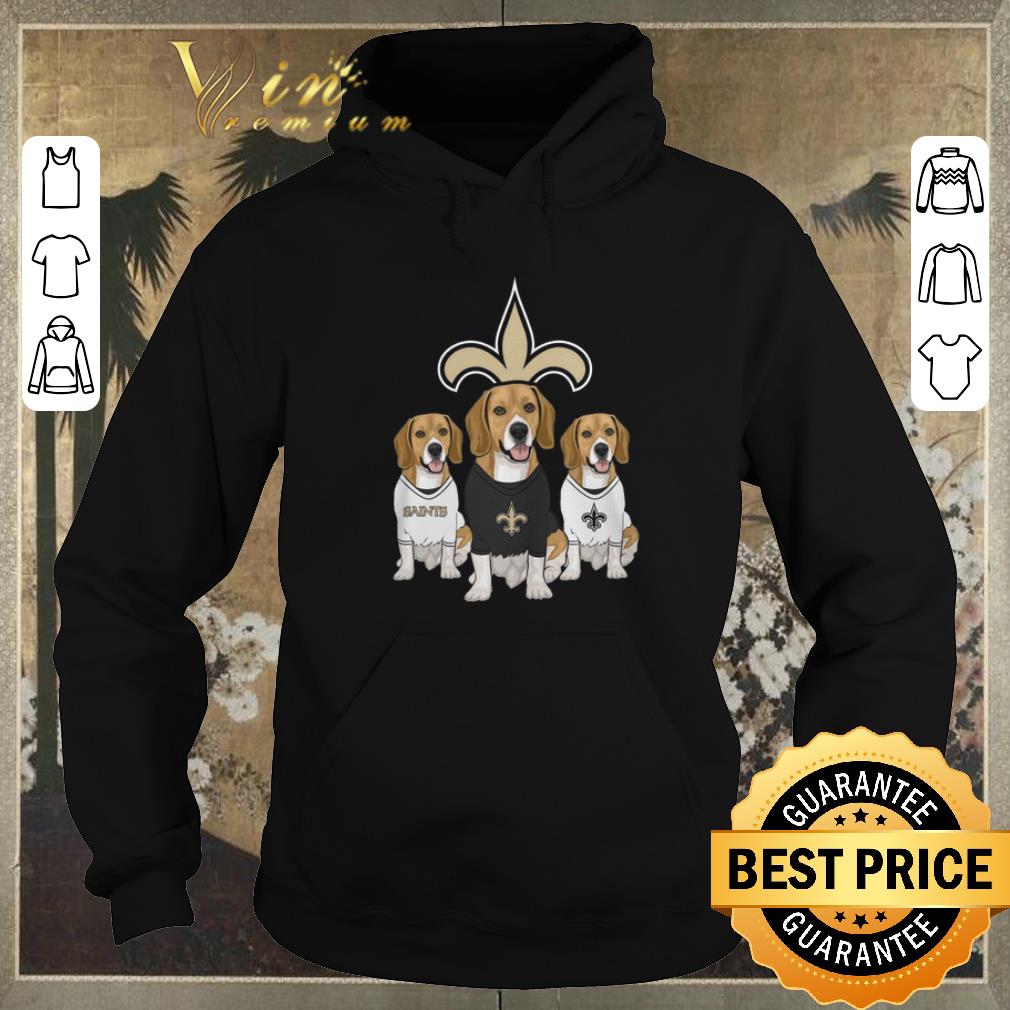 Top Beagle dogs New Orleans Saints shirt sweater Top Beagle dogs New Orleans Saints shirt sweater 4 - Top Beagle dogs New Orleans Saints shirt sweater