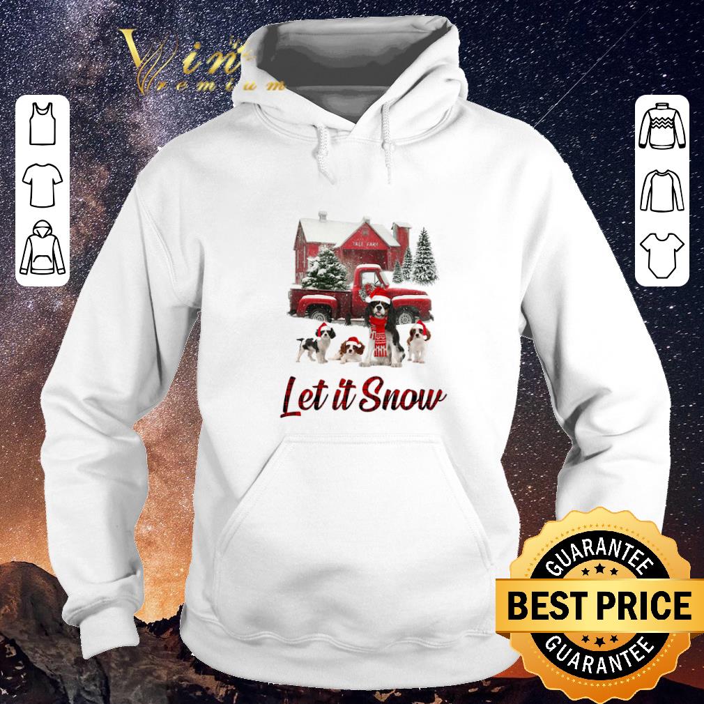 Top Cavalier King Charles Spaniel Let It Snow Christmas shirt sweater Top Cavalier King Charles Spaniel Let It Snow Christmas shirt sweater 4 - Top Cavalier King Charles Spaniel Let It Snow Christmas shirt sweater