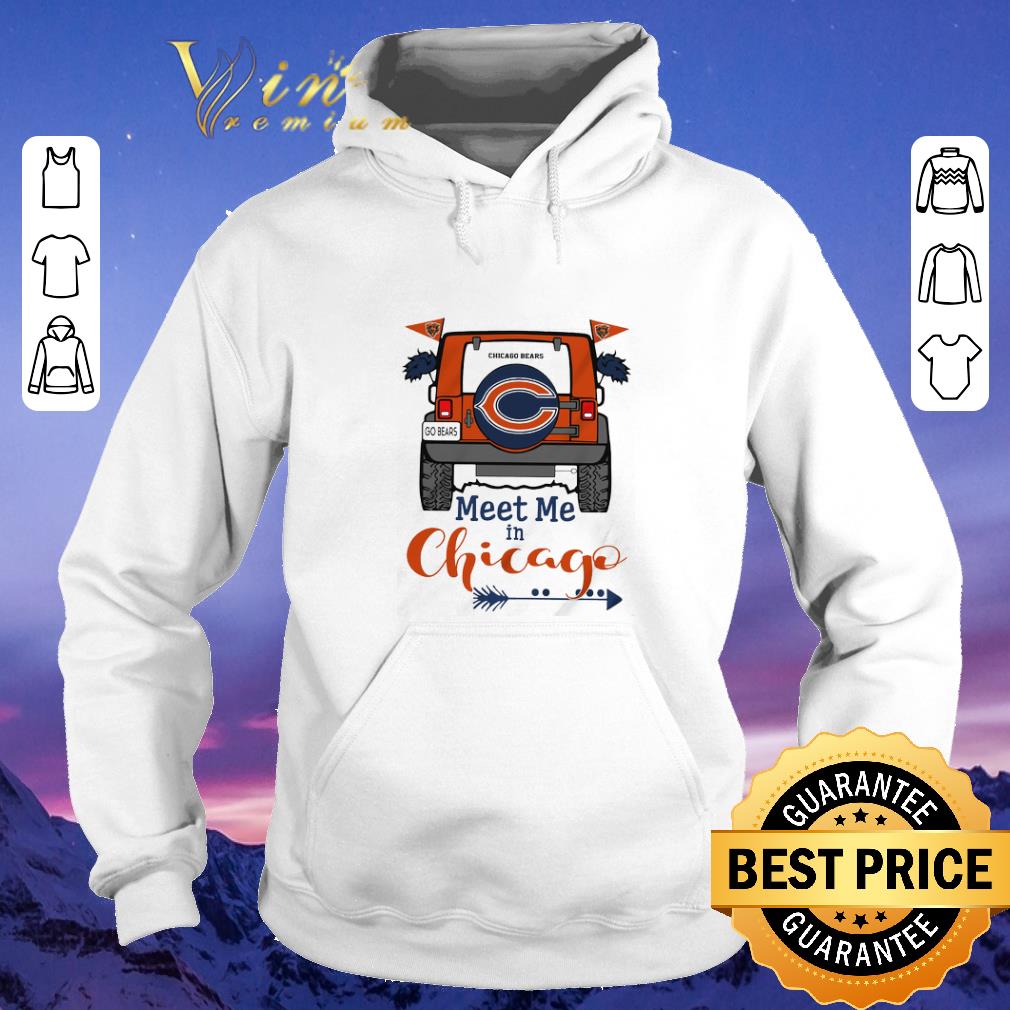Top Chicago Bears Go Bears meet me in Chicago Car shirt sweater 4 - Top Chicago Bears Go Bears meet me in Chicago Car shirt sweater