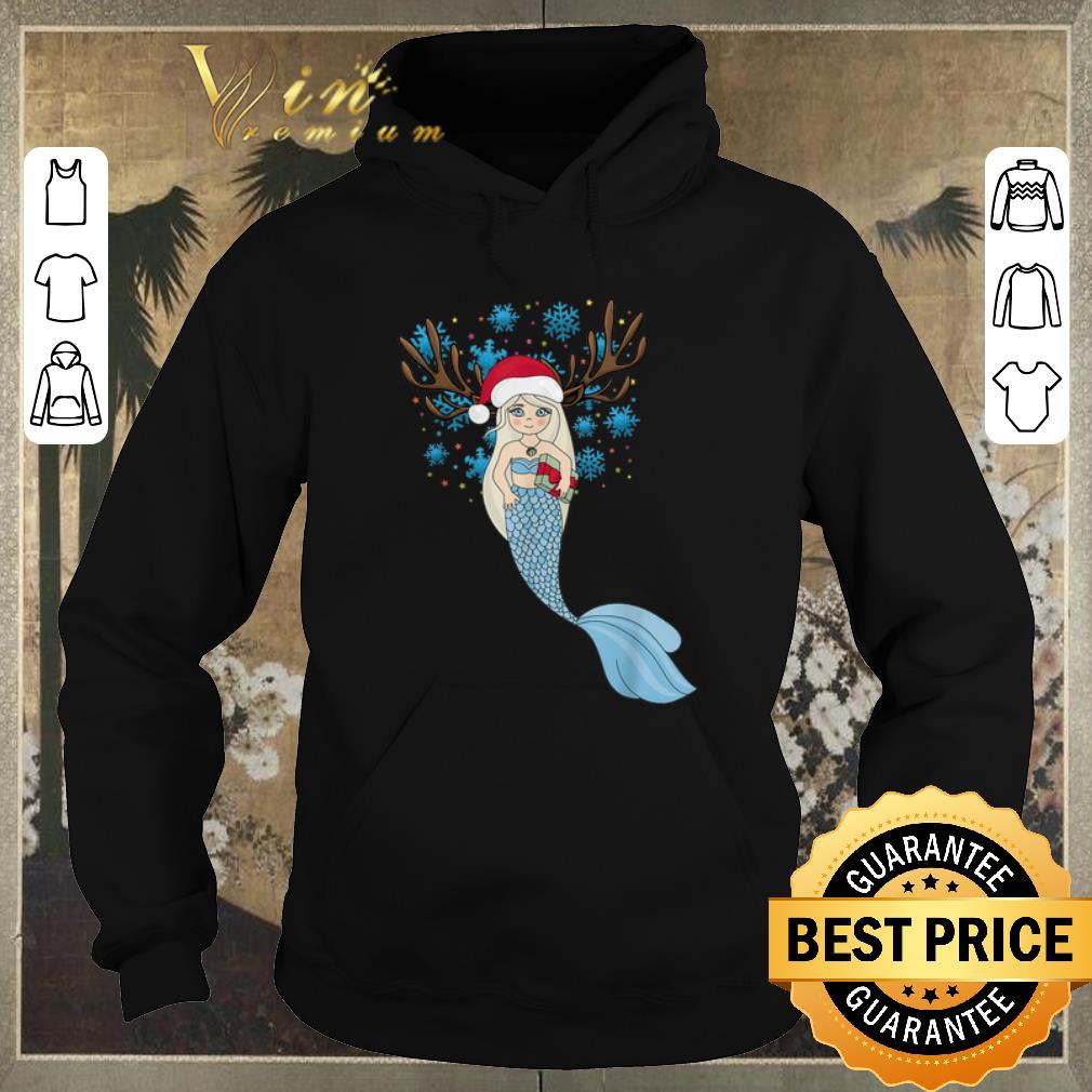 Top Christmas Mermaids Santa Hat & Reindeer Antlers Gift shirt sweater Top Christmas Mermaids Santa Hat Reindeer Antlers Gift shirt sweater 4 - Top Christmas Mermaids Santa Hat & Reindeer Antlers Gift shirt sweater