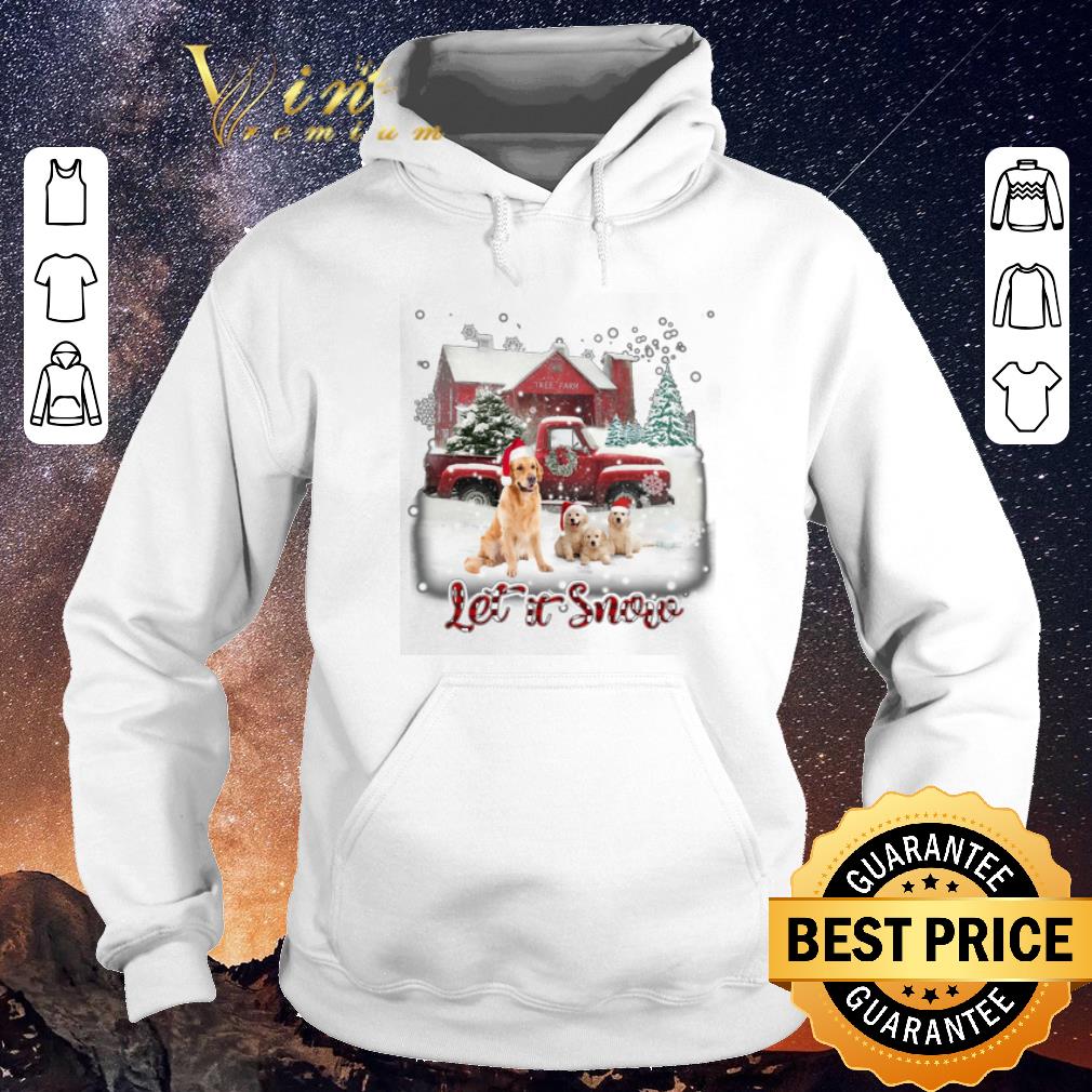 Top Golden Retriever let it snow Christmas shirt sweater Top Golden Retriever let it snow Christmas shirt sweater 4 - Top Golden Retriever let it snow Christmas shirt sweater