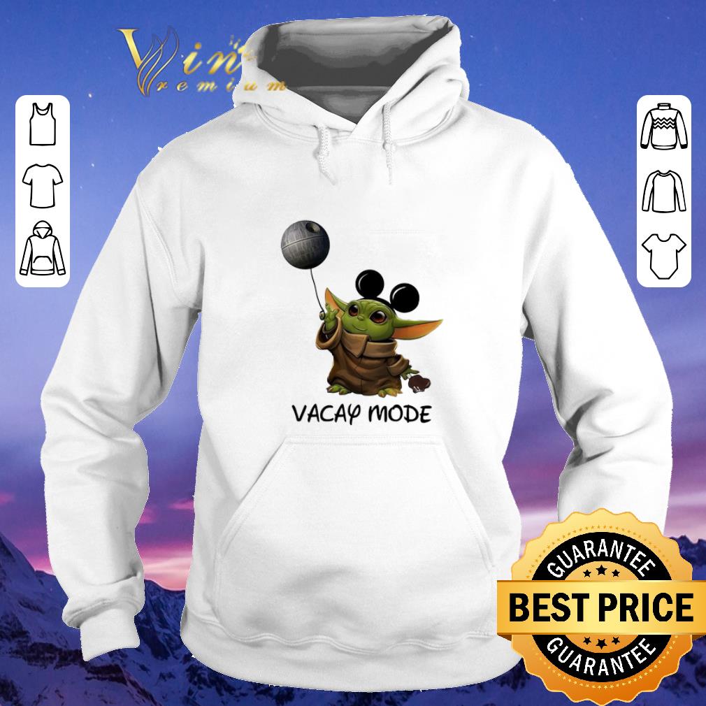 Top Star Wars Baby Yoda Mickey Vacay Mode Death shirt 4 - Top Star Wars Baby Yoda Mickey Vacay Mode Death shirt