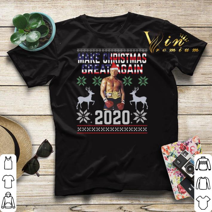 Trump boxing make Christmas great again 2020 ugly shirt sweater Trump boxing make Christmas great again 2020 ugly shirt sweater 4 1 - Trump boxing make Christmas great again 2020 ugly shirt sweater
