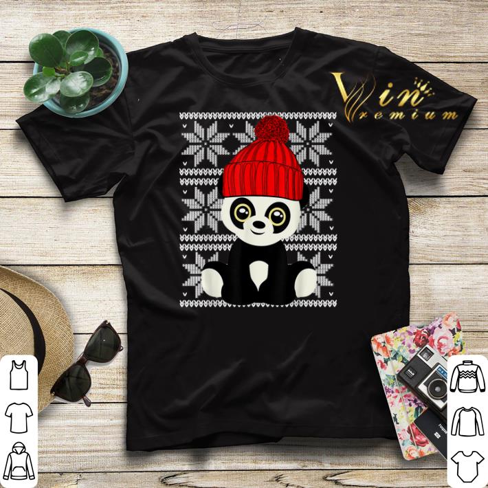 Ugly Christmas Panda Santa shirt 4 - Ugly Christmas Panda Santa shirt