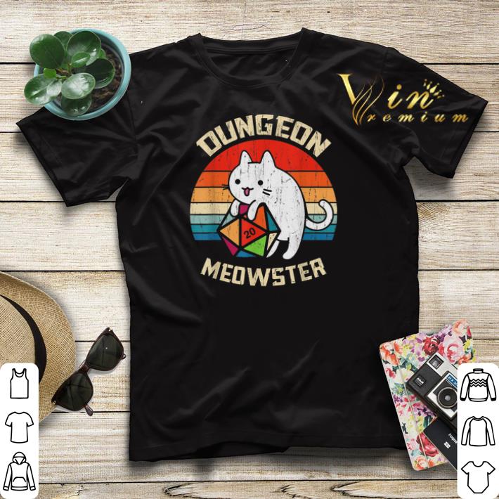 Vintage Dungeons Dragons Meowster Cat D20 shirt 4 - Vintage Dungeons & Dragons Meowster Cat D20 shirt