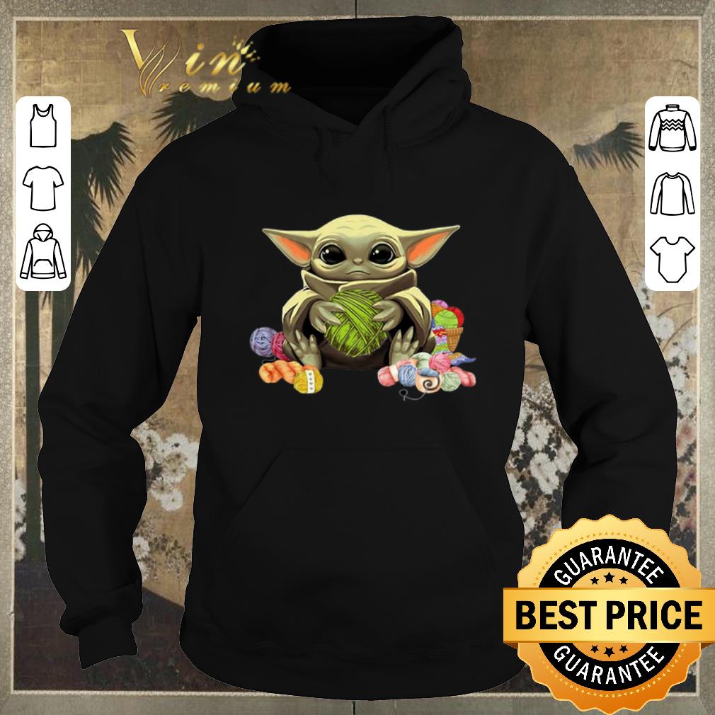 Awesome Baby Yoda Knitting Crochet quilting shirt sweater 4 - Awesome Baby Yoda Knitting & Crochet quilting shirt sweater
