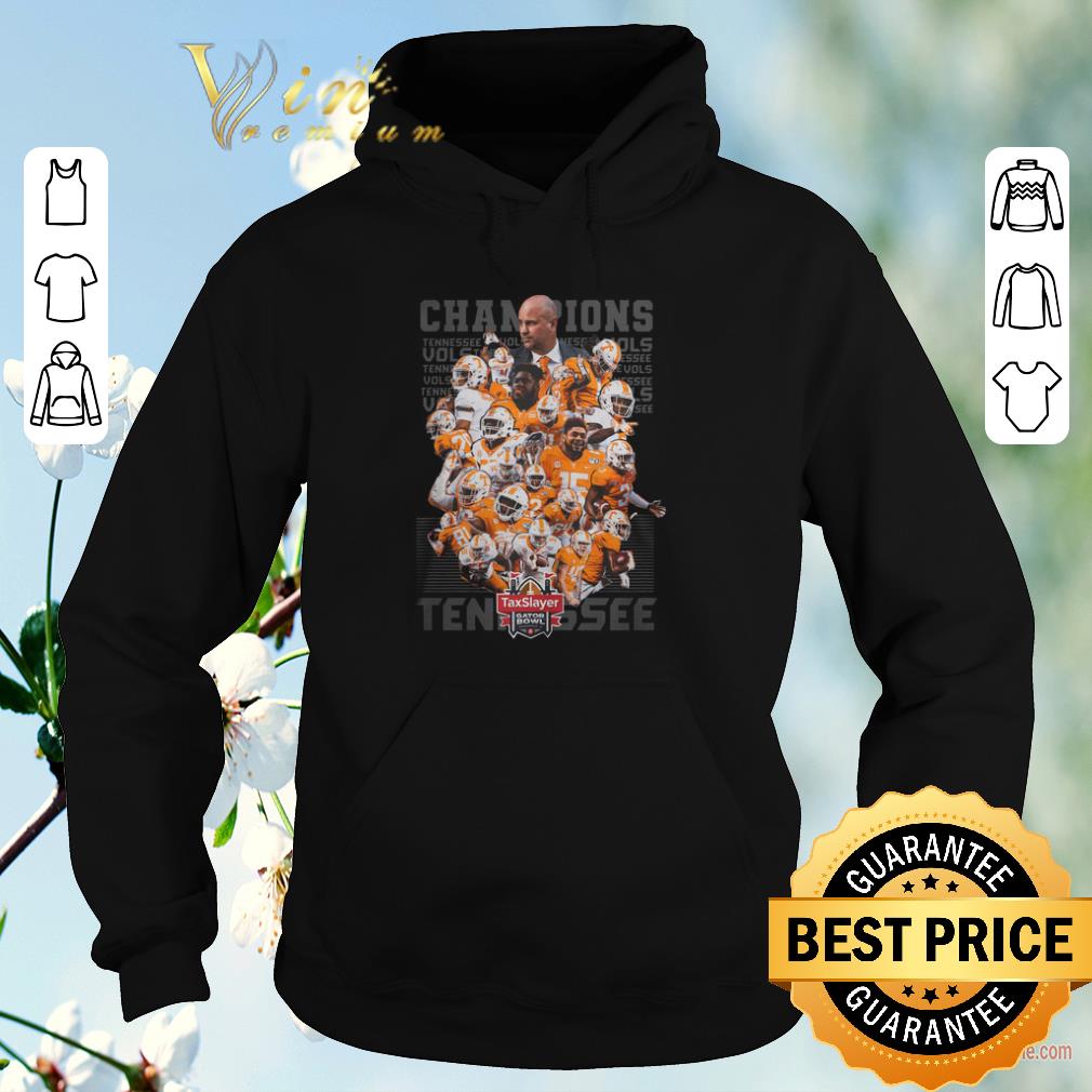 Awesome Champions Tennessee Volunteers players TaxSlayer Gator Bowl shirt sweater 4 - Awesome Champions Tennessee Volunteers players TaxSlayer Gator Bowl shirt sweater