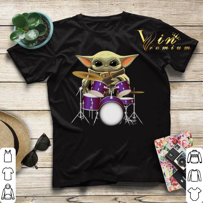 Baby Yoda for drummers Star Wars Mandalorian shirt sweater 4 - Baby Yoda for drummers Star Wars Mandalorian shirt sweater