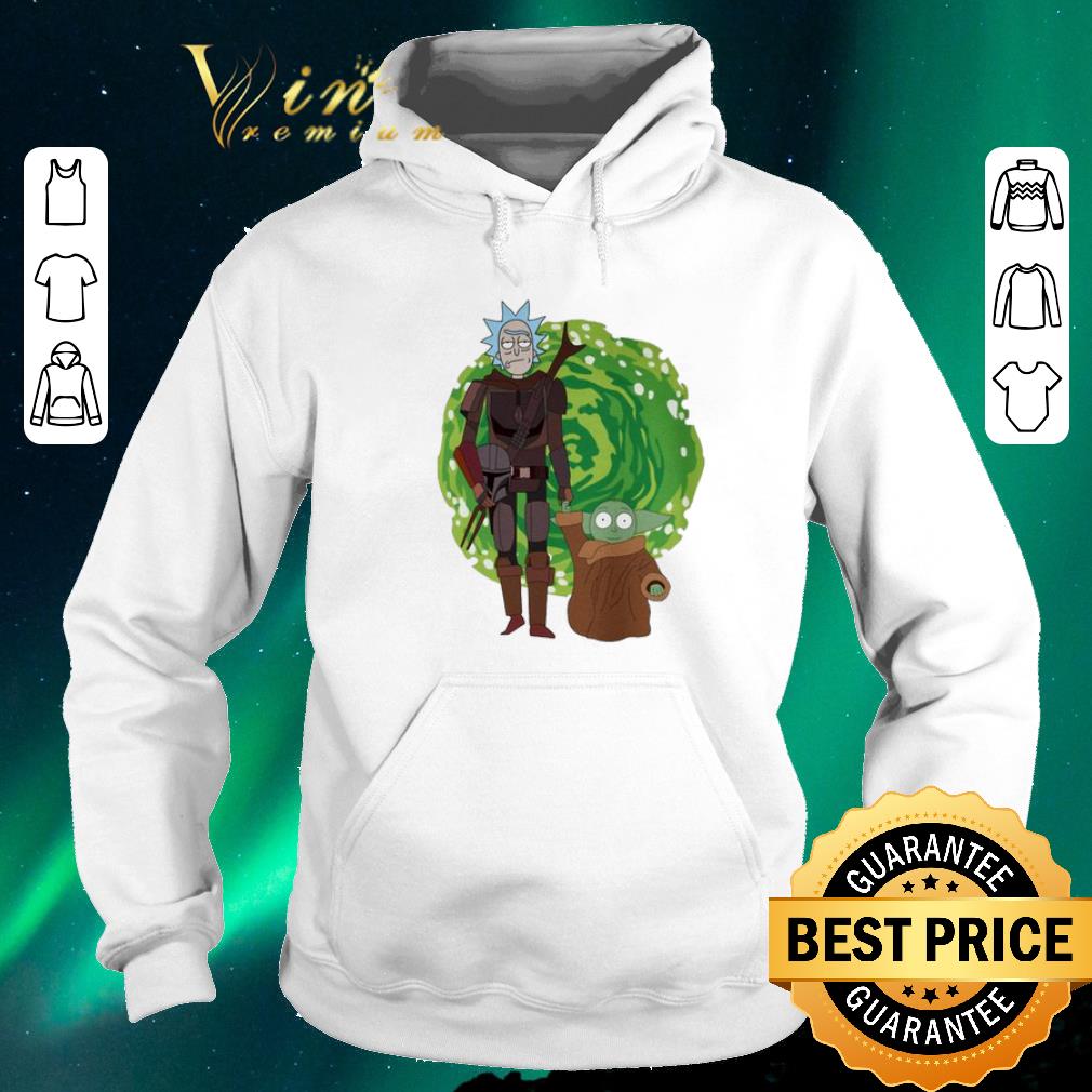 Funny The Mandalorian and Baby Yoda Crossover Rick and Morty The Child shirt sweater Funny The Mandalorian and Baby Yoda Crossover Rick and Morty The Child shirt sweater 4 - Funny The Mandalorian and Baby Yoda Crossover Rick and Morty The Child shirt sweater