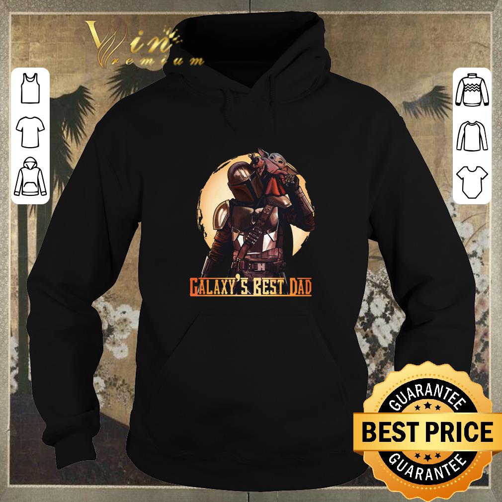 Hot The Mandalorian and Baby Yoda Galaxy s Best Dad Star Wars shirt sweater 4 - Hot The Mandalorian and Baby Yoda Galaxy’s Best Dad Star Wars shirt sweater
