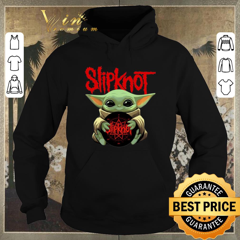 Official Baby Yoda hug Slipknot Albums Star Wars shirt sweater 4 - Official Baby Yoda hug Slipknot Albums Star Wars shirt sweater