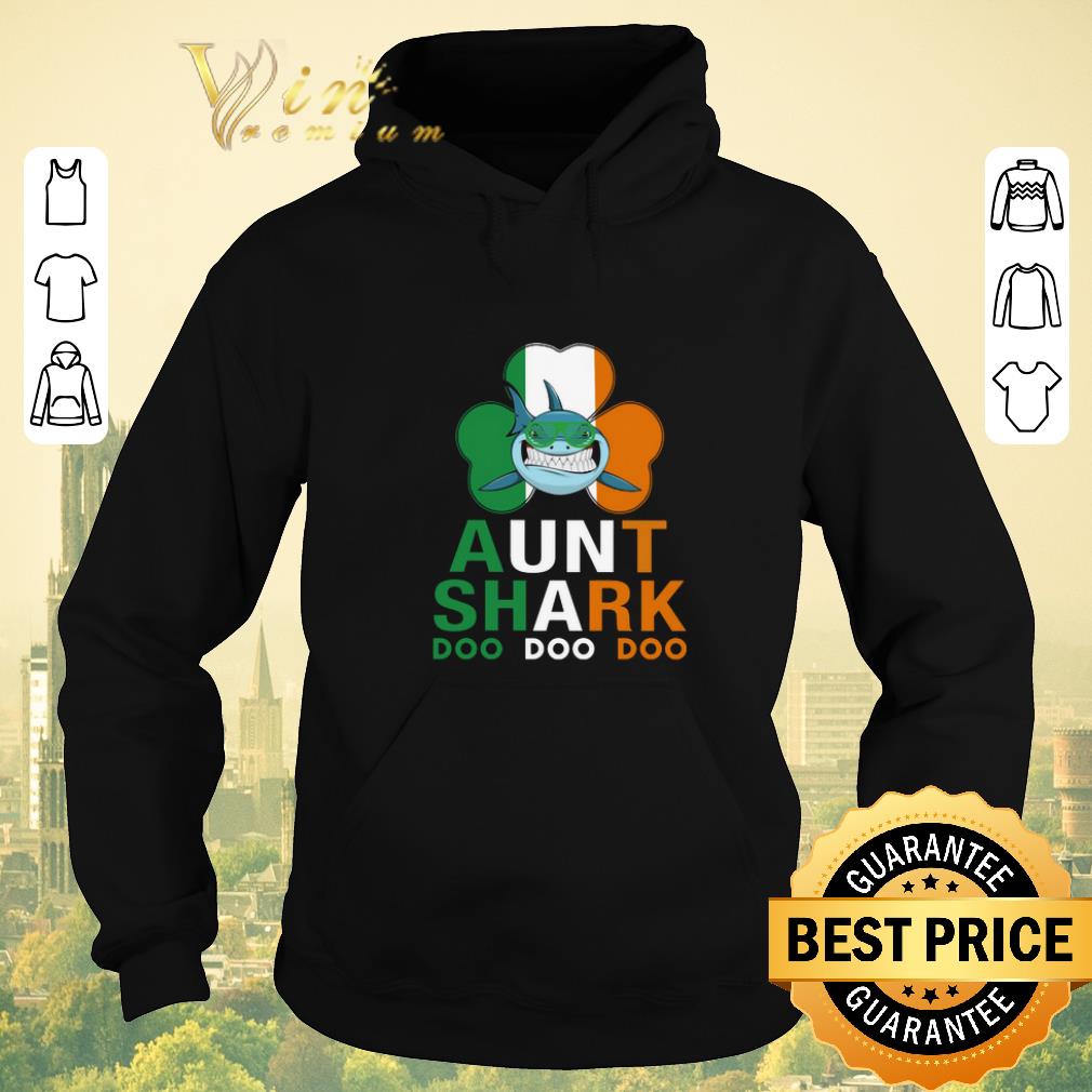 Original Aunt Shark Doo Doo Irish St Patricks Day shirt sweater 4 - Original Aunt Shark Doo Doo Irish St Patricks Day shirt sweater