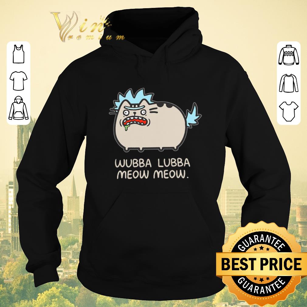 Premium Rick and Morty Wubba Lubba Meow Meow shirt sweater Premium Rick and Morty Wubba Lubba Meow Meow shirt sweater 4 - Premium Rick and Morty Wubba Lubba Meow Meow shirt sweater