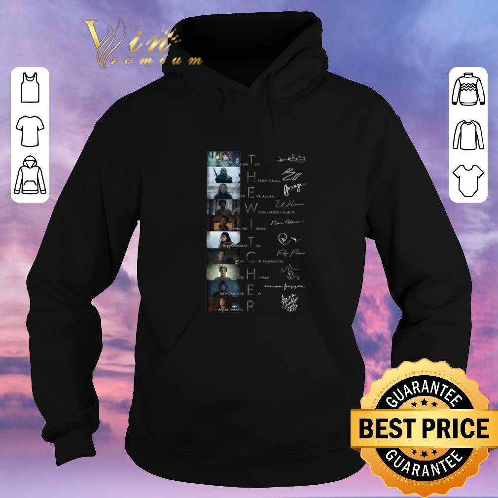 Premium The Witcher signed Joey Batey Henry Cavill Freya Allan Wilson shirt sweater 4 - Premium The Witcher signed Joey Batey Henry Cavill Freya Allan Wilson shirt sweater