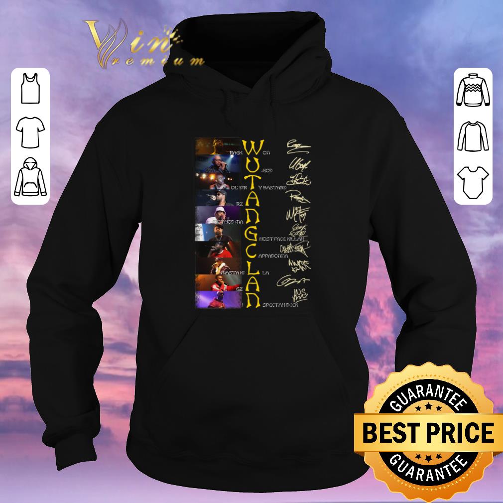 Premium Wu Tang Clan Raekwon U God Ol Dirty Bastard RZA Method signed shirt sweater 4 - Premium Wu Tang Clan Raekwon U-God Ol' Dirty Bastard RZA Method signed shirt sweater