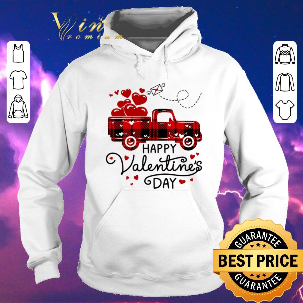 Pretty Happy Valentine's Day Red Plaid Truck Heart shirt sweater Pretty Happy Valentine s Day Red Plaid Truck Heart shirt sweater 4 - Pretty Happy Valentine's Day Red Plaid Truck Heart shirt sweater