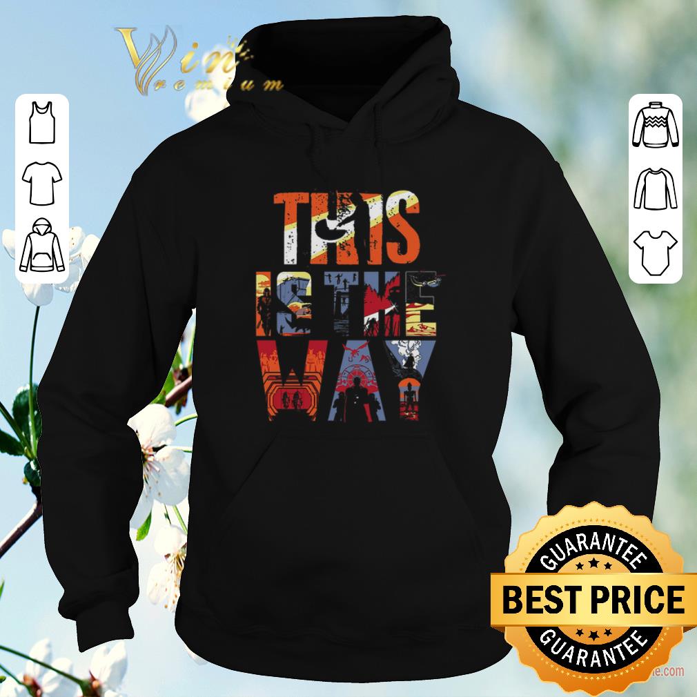Pretty This is the way memories Mandalorian and Baby Yoda shirt sweater 4 - Pretty This is the way memories Mandalorian and Baby Yoda shirt sweater