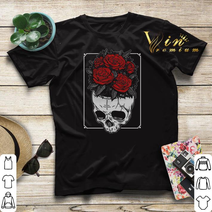 Skull rose something on my mind shirt sweater Skull rose something on my mind shirt sweater 4 - Skull rose something on my mind shirt sweater