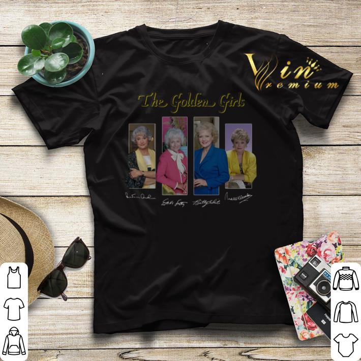 The Golden Girls TV Series 1985 1992 signatures shirt sweater 4 - The Golden Girls TV Series 1985 1992 signatures shirt sweater