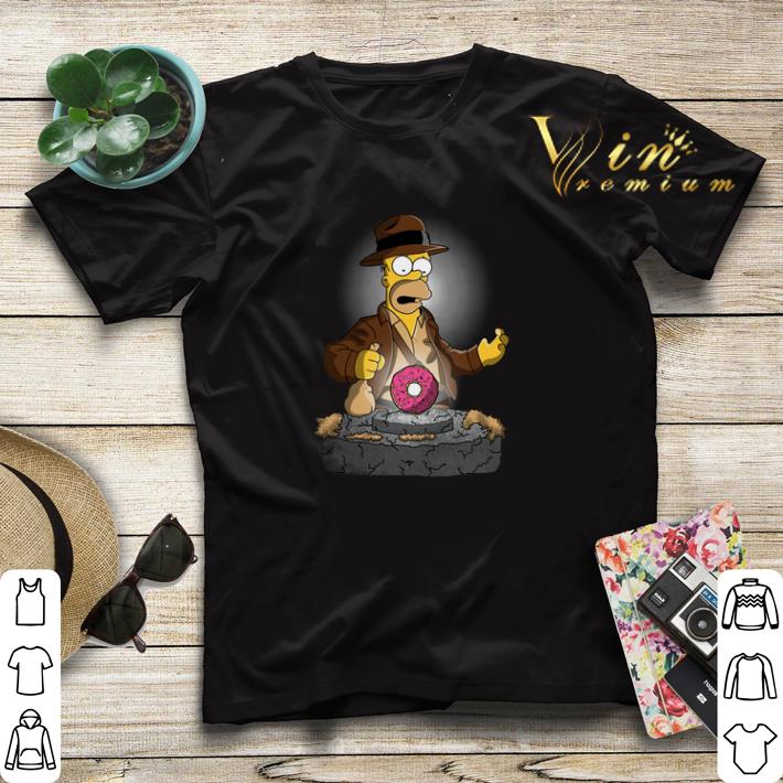 The Simpsons Adventures of Indiana Homer shirt sweater 4 - The Simpsons Adventures of Indiana Homer shirt sweater