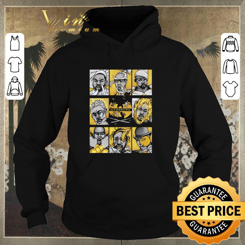 Top Wu Tang Clan Mashup Weaponry shirt sweater 4 - Top Wu-Tang Clan Mashup Weaponry shirt sweater