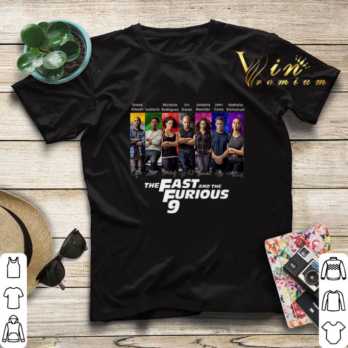 All character signatures The Fast And The Furious 9 shirt sweater 4 - All character signatures The Fast And The Furious 9 shirt sweater