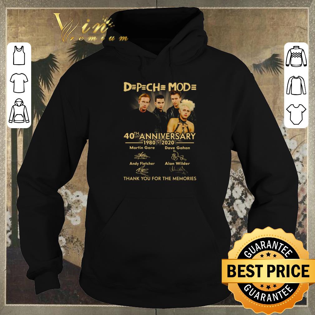 Awesome Depeche Mode 40th anniversary 1980 2020 signature thank memories shirt sweater Awesome Depeche Mode 40th anniversary 1980 2020 signature thank memories shirt sweater 4 - Awesome Depeche Mode 40th anniversary 1980 2020 signature thank memories shirt sweater