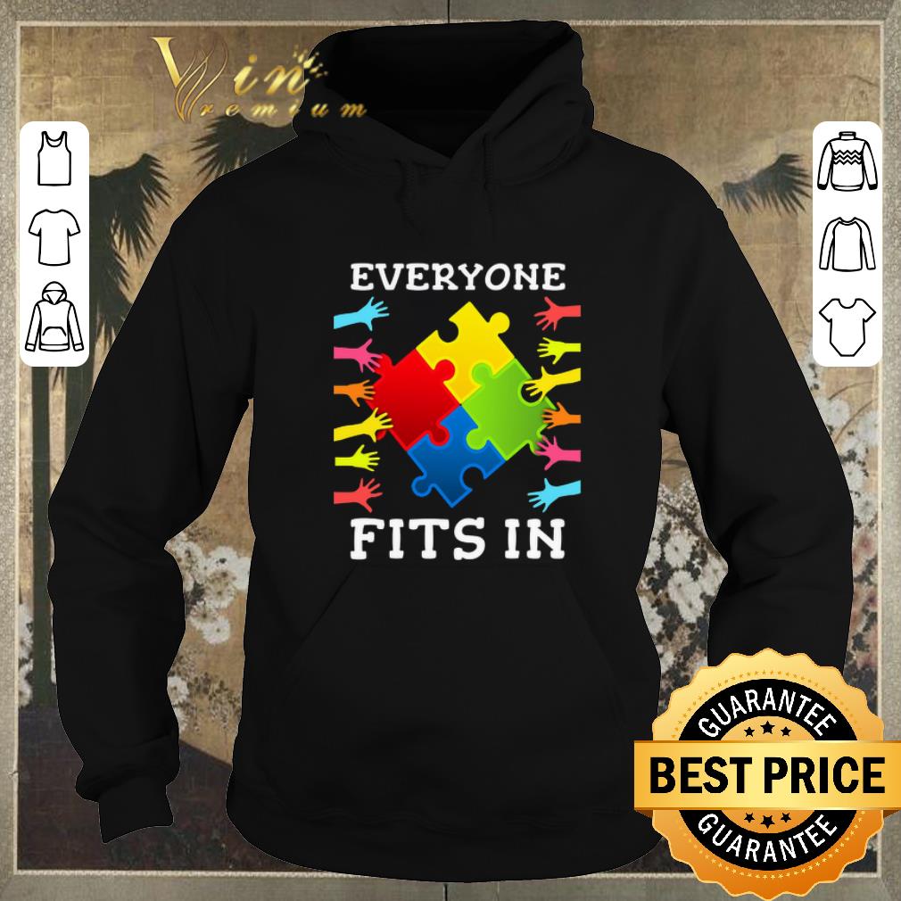 Awesome Everyone Fits In Autism Awareness shirt sweater Awesome Everyone Fits In Autism Awareness shirt sweater 4 - Awesome Everyone Fits In Autism Awareness shirt sweater