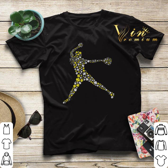 Baseball girl softball shirt sweater 4 - Baseball girl softball shirt sweater