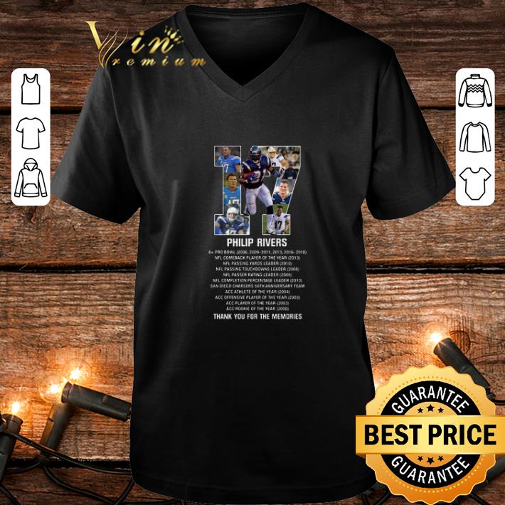 Cheap 17 Philip Rivers Los Angeles Chargers thank you for the memories shirt Cheap 17 Philip Rivers Los Angeles Chargers thank you for the memories shirt 4 - Cheap 17 Philip Rivers Los Angeles Chargers thank you for the memories shirt