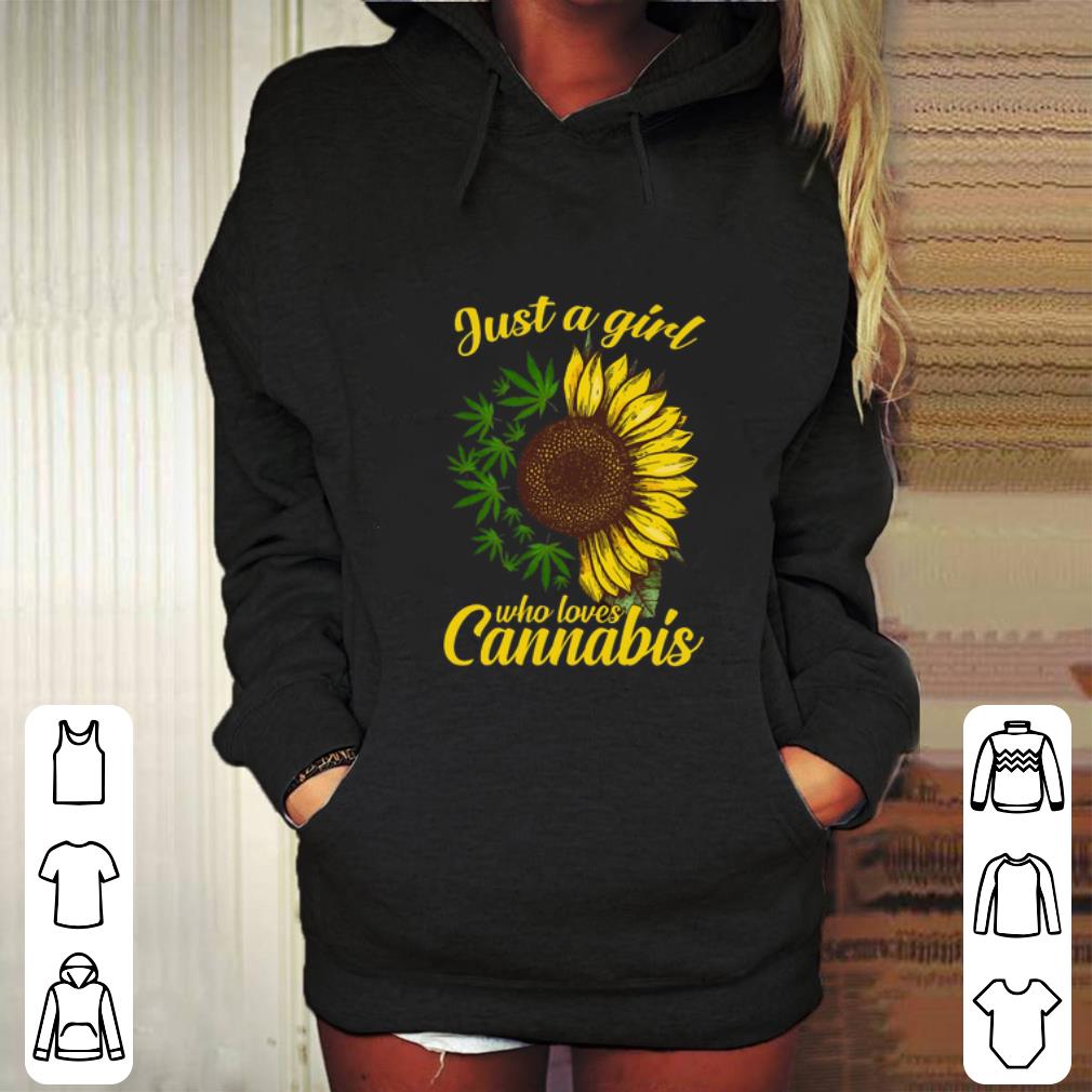 Cheap Just a girl who loves cannabis weed St Patrick s day shirt 4 - Cheap Just a girl who loves cannabis weed St. Patrick's day shirt