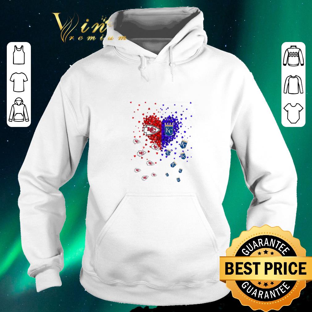 Funny Kansas City Chiefs and Kansas City Royals Heart tiny heart shape shirt sweater 4 - Funny Kansas City Chiefs and Kansas City Royals Heart tiny heart shape shirt sweater