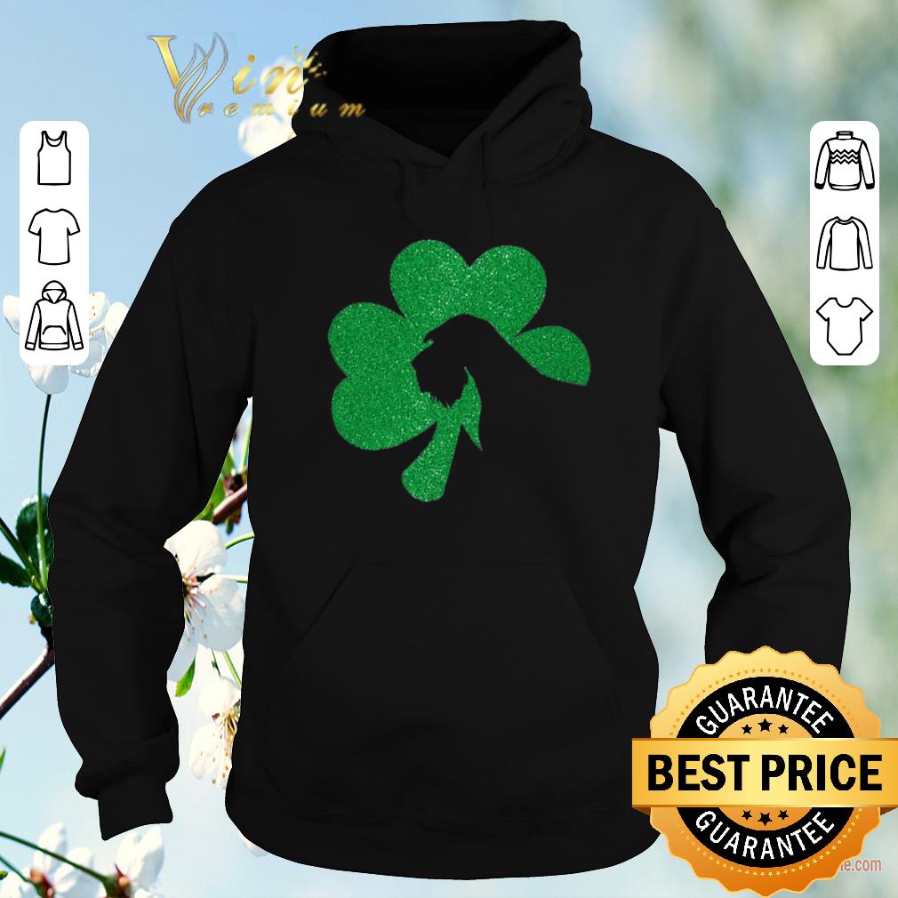 Funny Schnauzer Puppy Shamrock Diamond St Patrick s Day shirt sweater 4 - Funny Schnauzer Puppy Shamrock Diamond St. Patrick's Day shirt sweater
