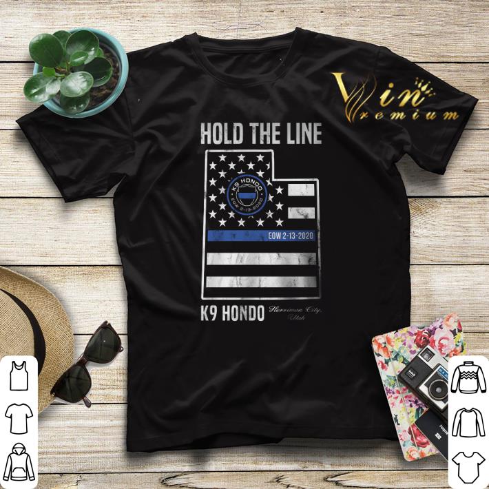 Hold The Line K9 Hondo Herriman City Utah shirt sweater 4 - Hold The Line K9 Hondo Herriman City Utah shirt sweater