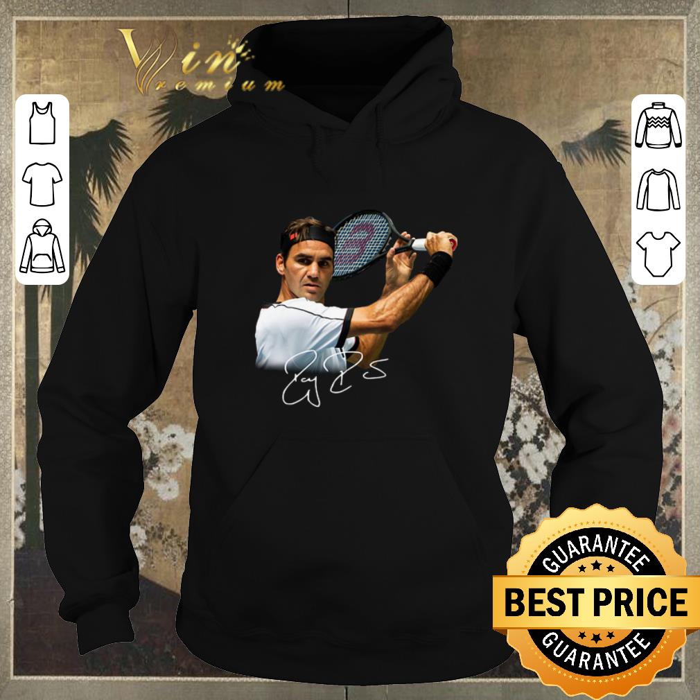 Hot Roger Federer signature autographed shirt Hot Roger Federer signature autographed shirt 4 - Hot Roger Federer signature autographed shirt