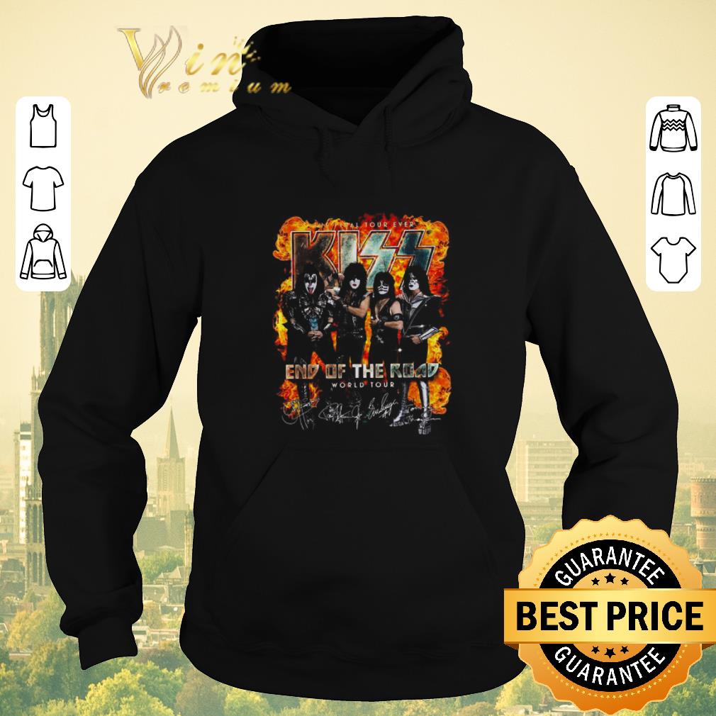 Hot The Final Tour Ever Kiss End Of The Road World Tour Signature shirt sweater 4 - Hot The Final Tour Ever Kiss End Of The Road World Tour Signature shirt sweater